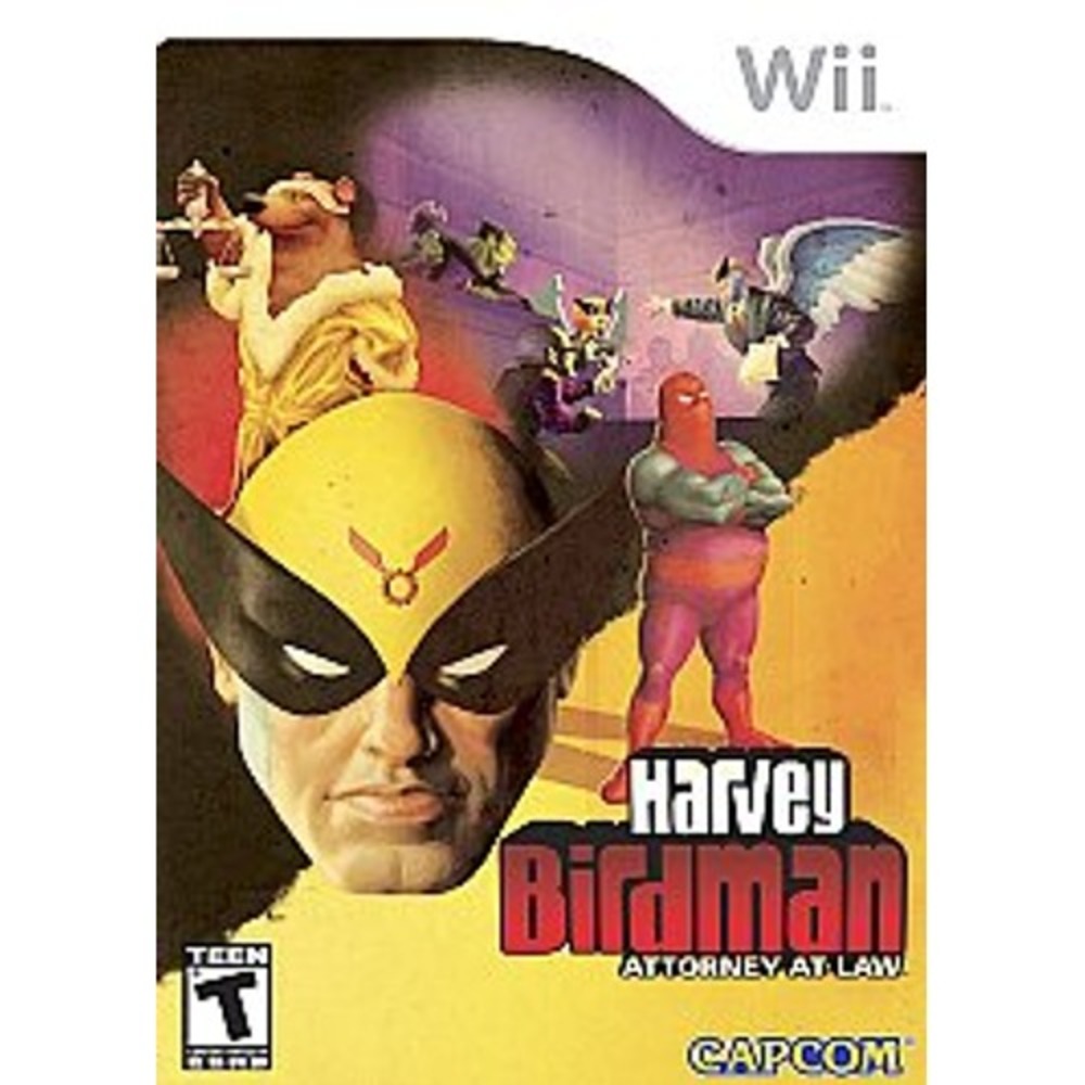 Harvey Birdman: Attorney at Law (Nintendo Wii, 2008) CAPCOM